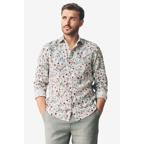 Chemise Habillée Manches Longues NEXT - Coupe Classique, Style Intemporel, Pour Un Look Professionnel Ou Casual
