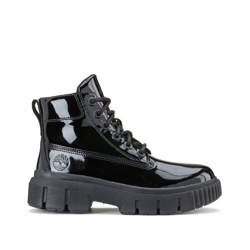 Boots greyfield leather noir Timberland La Redoute