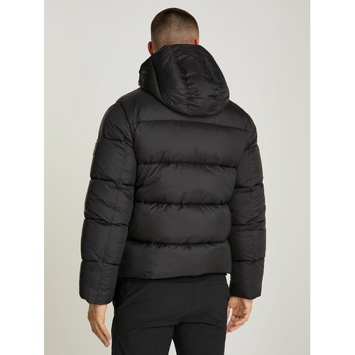 Hooded padded jacket black Calvin Klein La Redoute