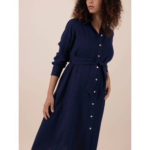Robe de grossesse en lin aina marine Envie De Fraise La Redoute