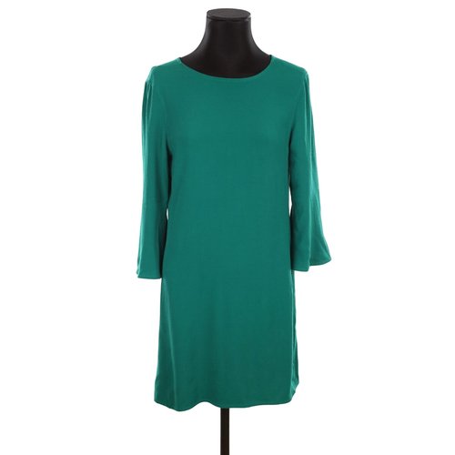 Robe tres bon etat vert Sandro La Redoute