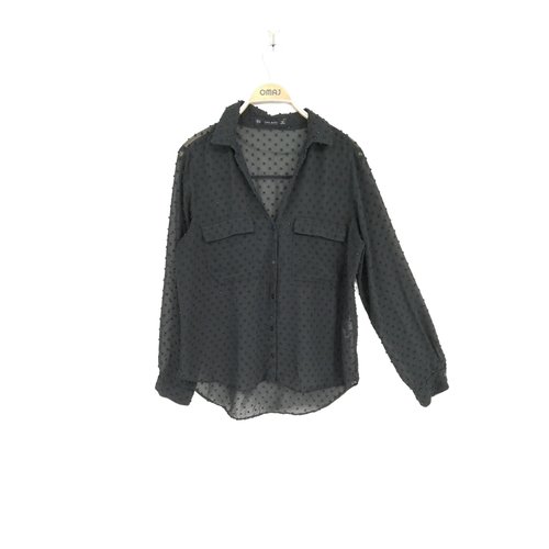 Blouse noire zara online