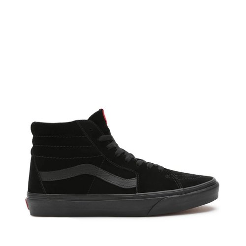 Sk8 hi reissue high top trainers in leather black Vans La Redoute