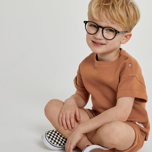 T-shirt Uomo E Bambino 100% Cotone, Manica Corta, Scollo Tondo, Doppia Cucitura, Personalizzata