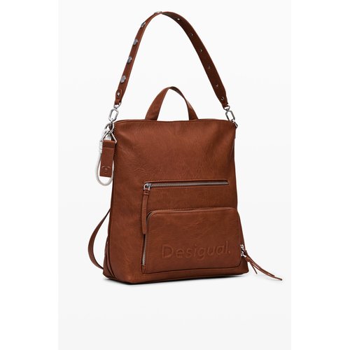 Sac a dos desigual marron on sale