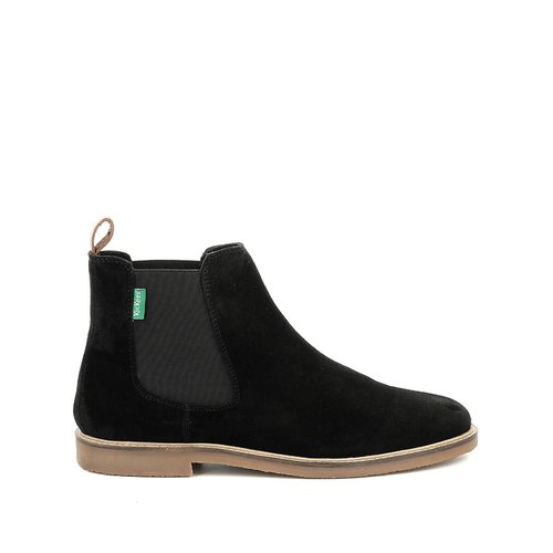 Tyga suede chelsea boots black Kickers La Redoute