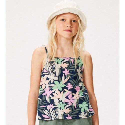 Debardeur Roxy bleu marine imprime La Redoute