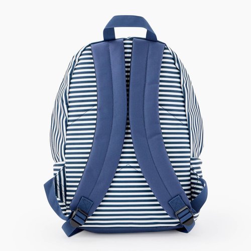 Sac a dos et trousse rayures marine Monoprix La Redoute