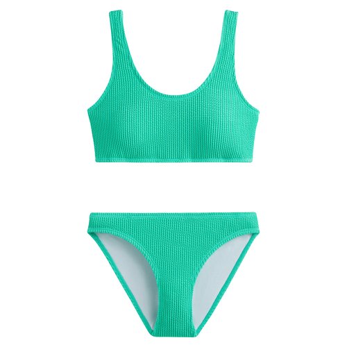 Maillot de bain 2 pieces vert La Redoute Collections La Redoute