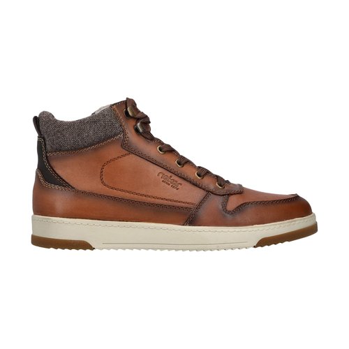 Basket cuir clarino marron Rieker La Redoute