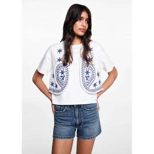 Mango denim shorts best sale
