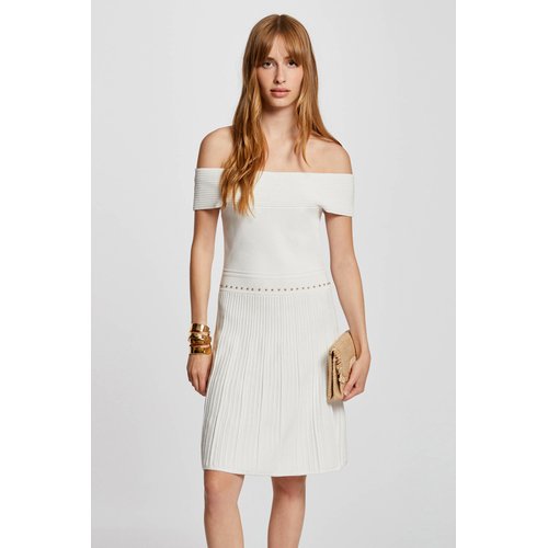 Robe dentelle blanche morgan cheap