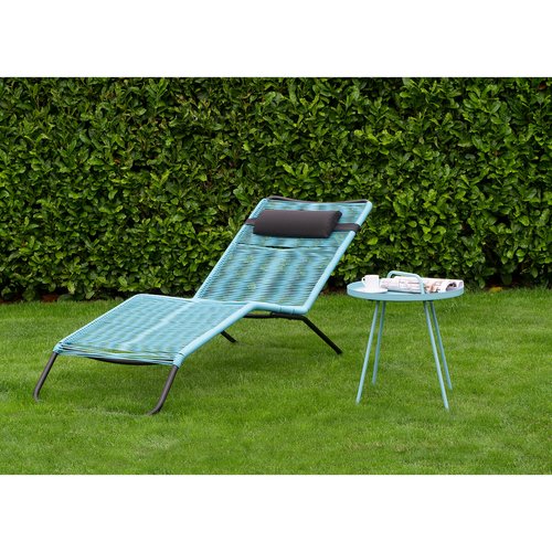 Set of 2 rio sun loungers in blue blue So home La Redoute