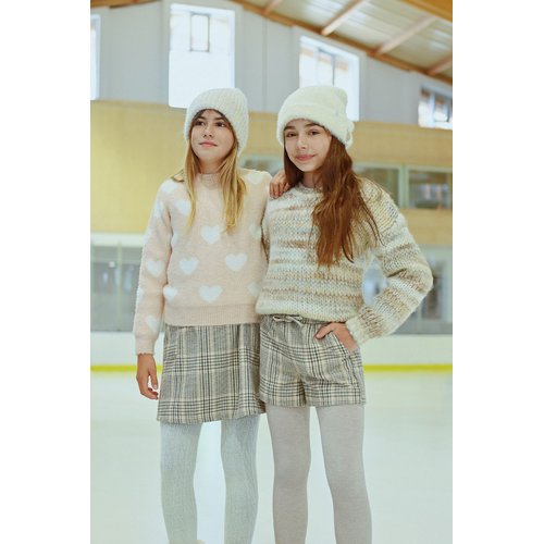 Short a carreaux beige Molly Bracken Girl La Redoute