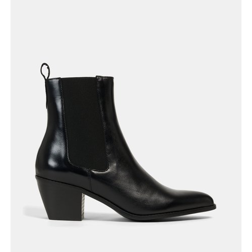 Bottines chelsea a talons tiag en cuir Galeries Lafayette La Redoute
