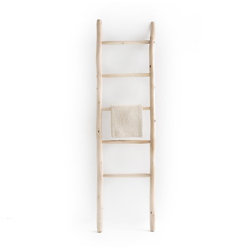 Ghada 5 rung ladder towel rack natural La Redoute Interieurs La Redoute