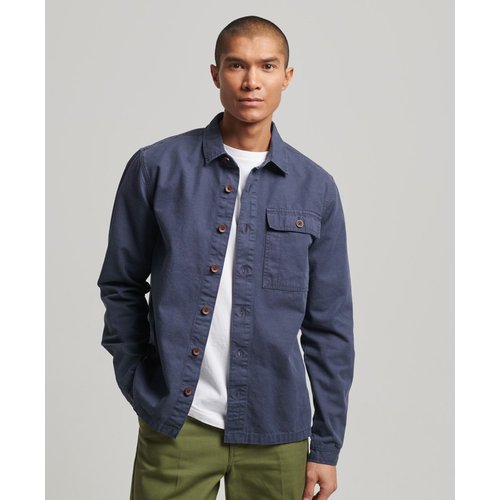 Chemise style militaire bleu marine francais Superdry La Redoute