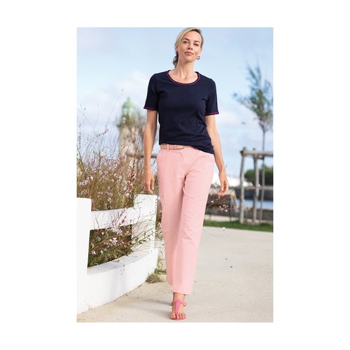 Pantalon chino en coton francais B.SOLFIN Fabrique en France 97 COTON 3 ELASTHANNE