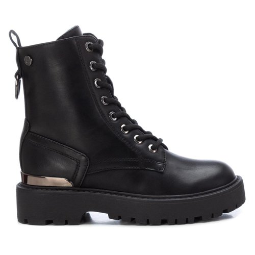 Bottines plate avec semelle en caoutchouc noir Xti La Redoute