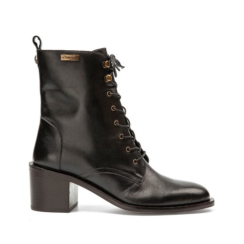 Bottines pointues lacets outlet