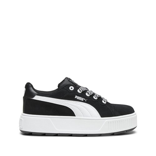 Puma platform zwart wit store