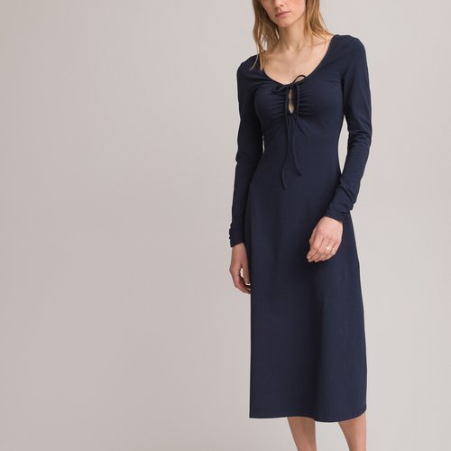 Robe col v devant et dos hotsell