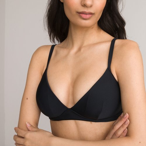 Haut de maillot de bain triangle noir 2025