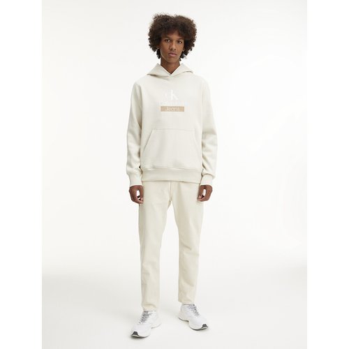 Felpa con cappuccio stacked archival beige Calvin Klein Jeans La Redoute
