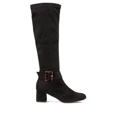 Long wide fit boots hot sale