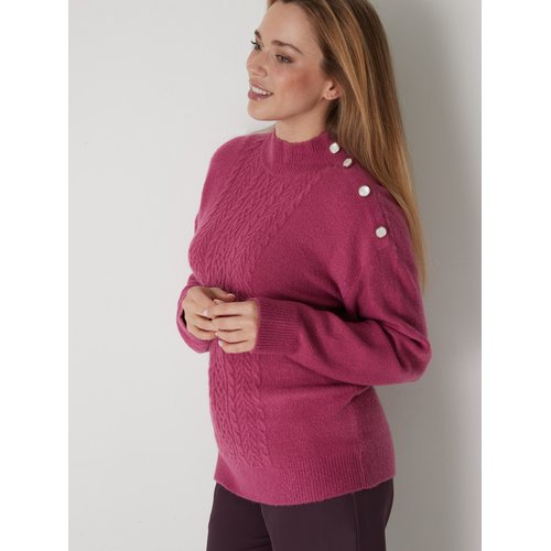 Daxon pull femme col montant 2025