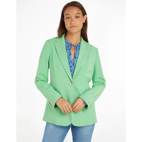 Veste cintree a col crante