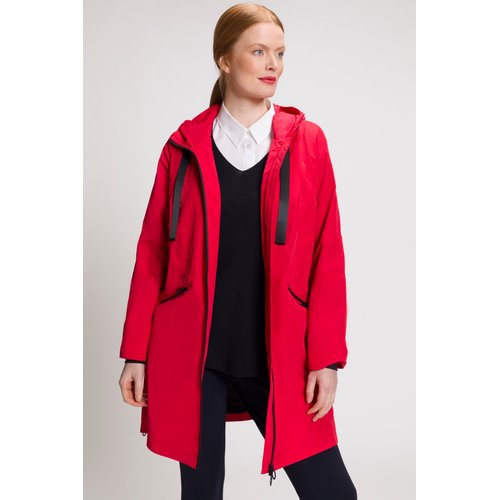 Veste bicolore capuche litchi Ulla Popken La Redoute