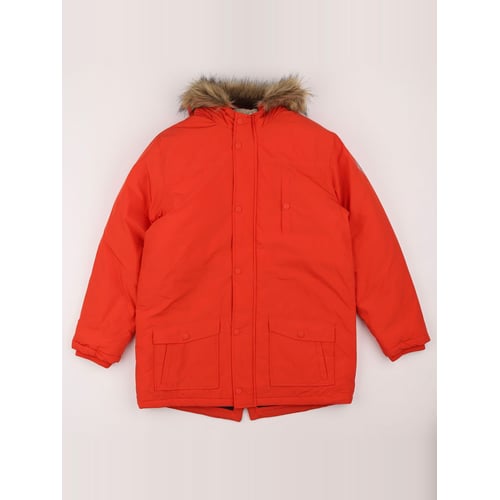 Parka American Retro Taille S Couleur Cerise - En Coton, Très Bon état, Style Vintage