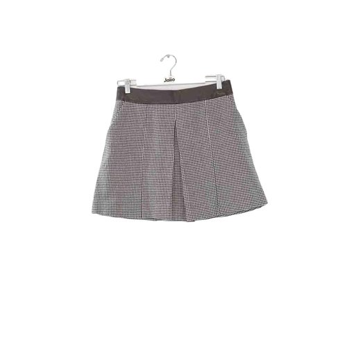 Mini jupe en coton tres bon etat noir The Kooples La Redoute