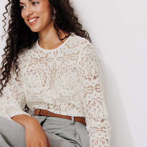 Blouse en dentelle