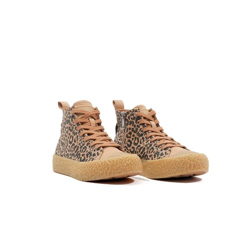 Boots cuir suede palla ace rugged nbk leo imprime leopard Palladium La Redoute