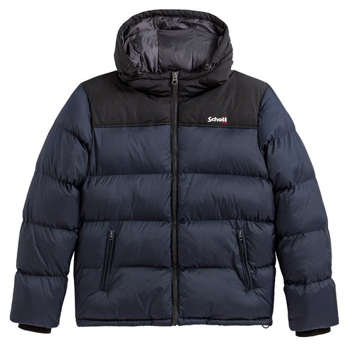 Doudoune schott bleu marine clearance