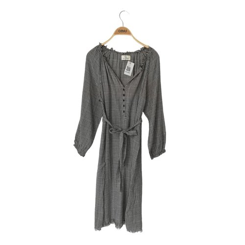 Robe mi longue tres bon etat noir Stella Forest La Redoute