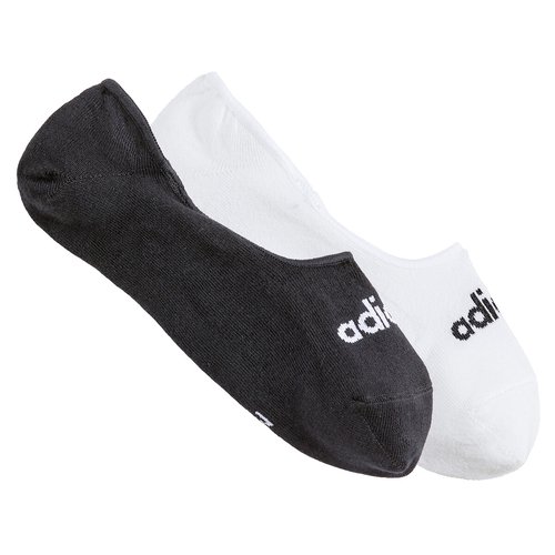 Lot de 2 paires de chaussettes ballerine noir blanc Adidas Performance La Redoute