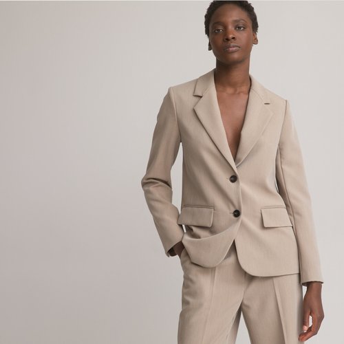 Loose fit blazer camel brown La Redoute Collections La Redoute