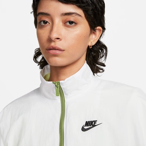 Veste windrunner essential style retro Nike kaki blanc La Redoute