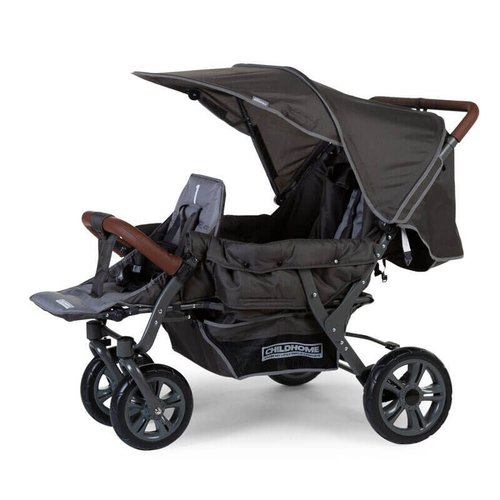 Poussette triple anthracite anthracite Childhome La Redoute