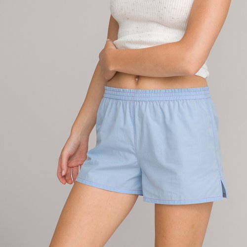 Calecon en coton bleu La Redoute Collections La Redoute