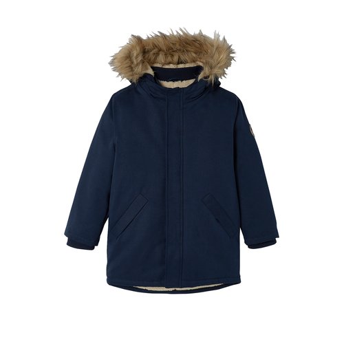Parka a capuche doublee sherpa Vertbaudet La Redoute
