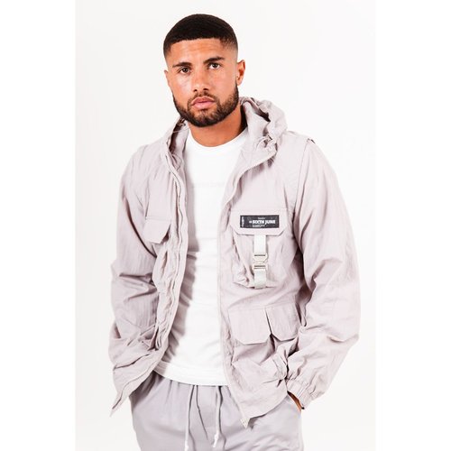 Veste tactique multipoche gris taupe Sixth June La Redoute