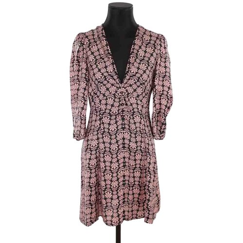 Robe en soie sandro clearance
