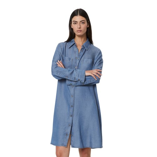 Robe chemisier relaxed en Tencel Lyocell