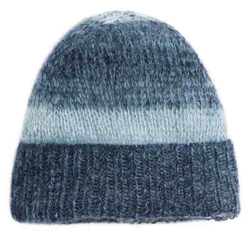 Bonnet effet degrade en mohair melange bleu Pomandere X La Redoute La Redoute