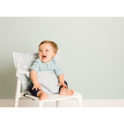 Chaise Nomade 2 En 1 BabyToLove - Siège Bébé Portable Pour Chaise Et Caddie - Repliable