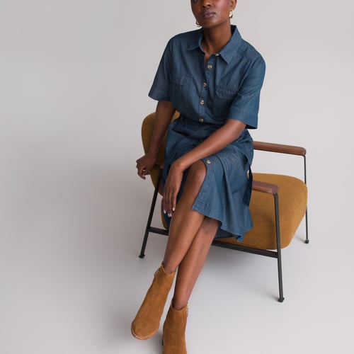 Robe En Jeans SAVAGE CULTURE Taille S/36 - Occasion Très Bon état